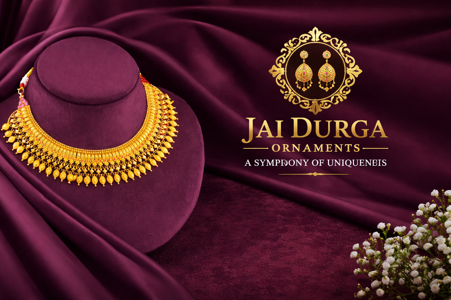 Jai Durga Ornaments gold jewellery logo