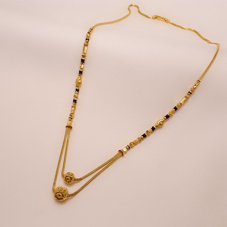 Gold Mangalsutra Design